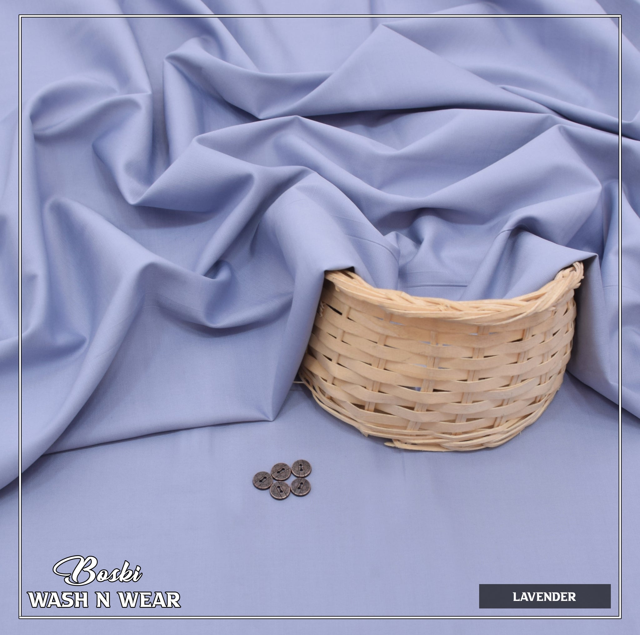 Lavender Boski – Wash n Wear Fabric