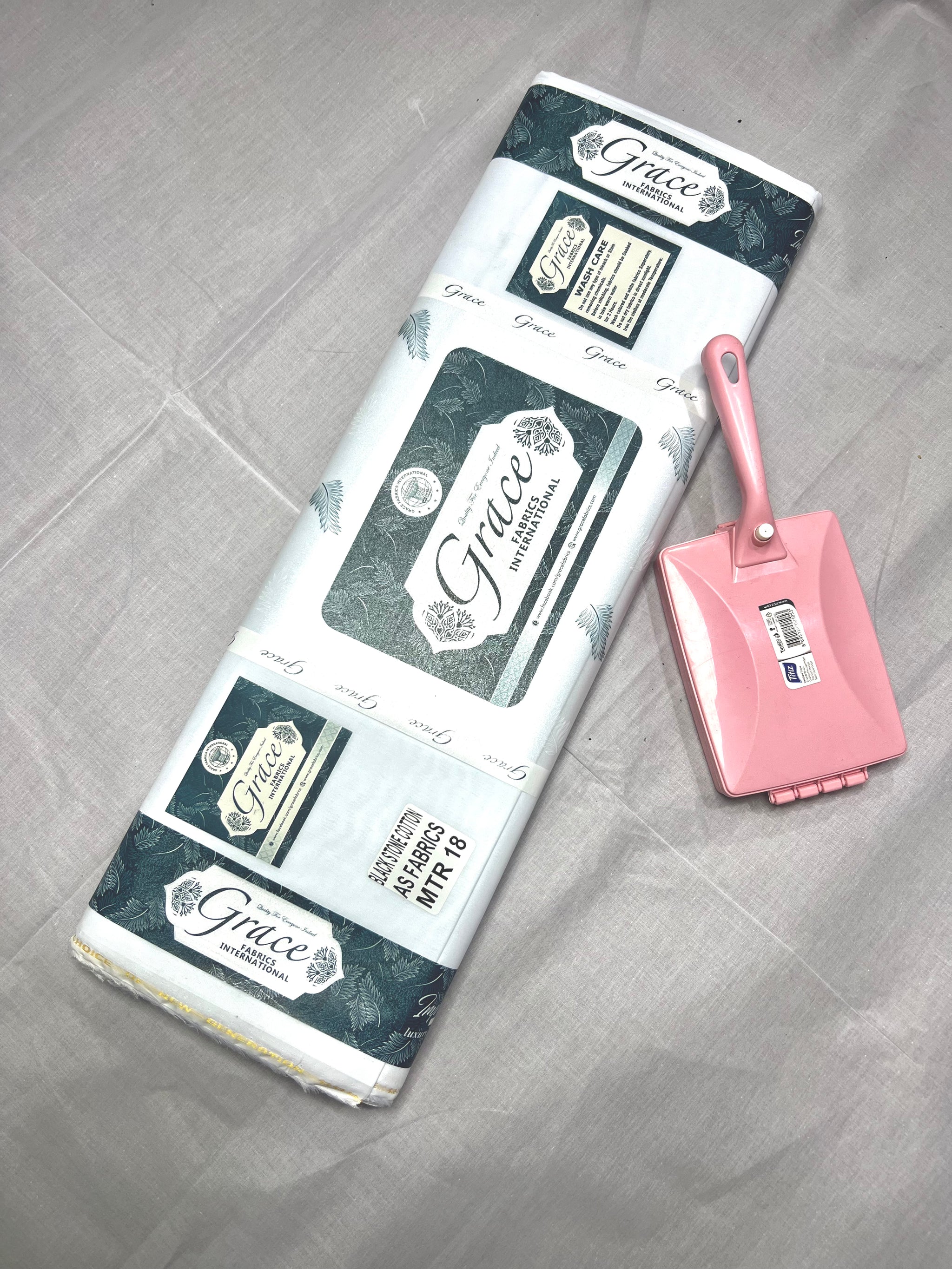 Pure White – Grace Cotton Premium Fabric