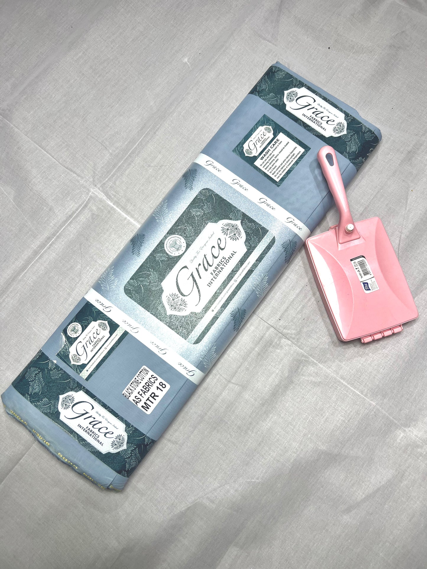 Silver Grey – Grace Cotton Premium Fabric